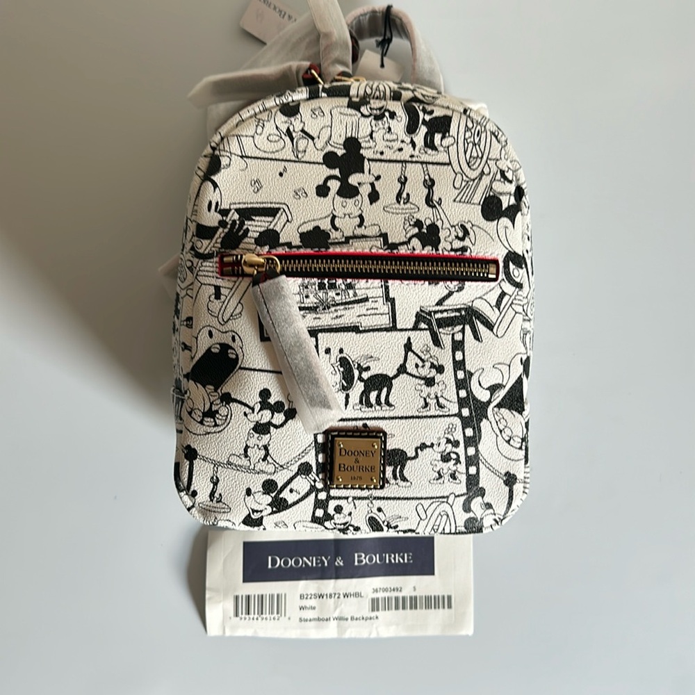 COPY - BNWT!! Dooney & Bourke Steamboat Willie Backpack